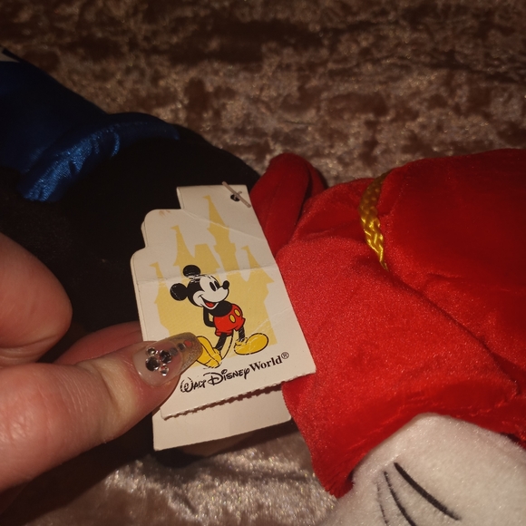 NWT VINTAGE Sorcerer Mickey Disney World Stuffed Animal - Picture 2 of 8